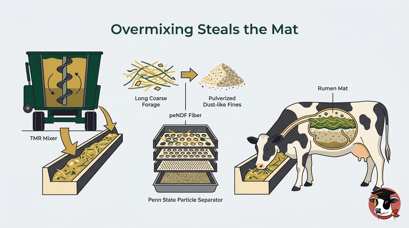 Overmixing Steals the Mat
