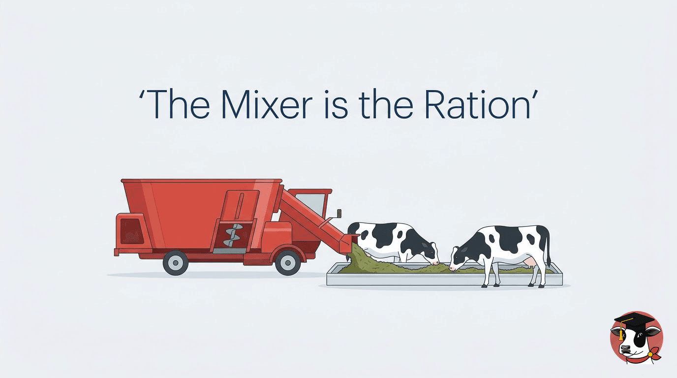 The mixer and push-up are part of the ration