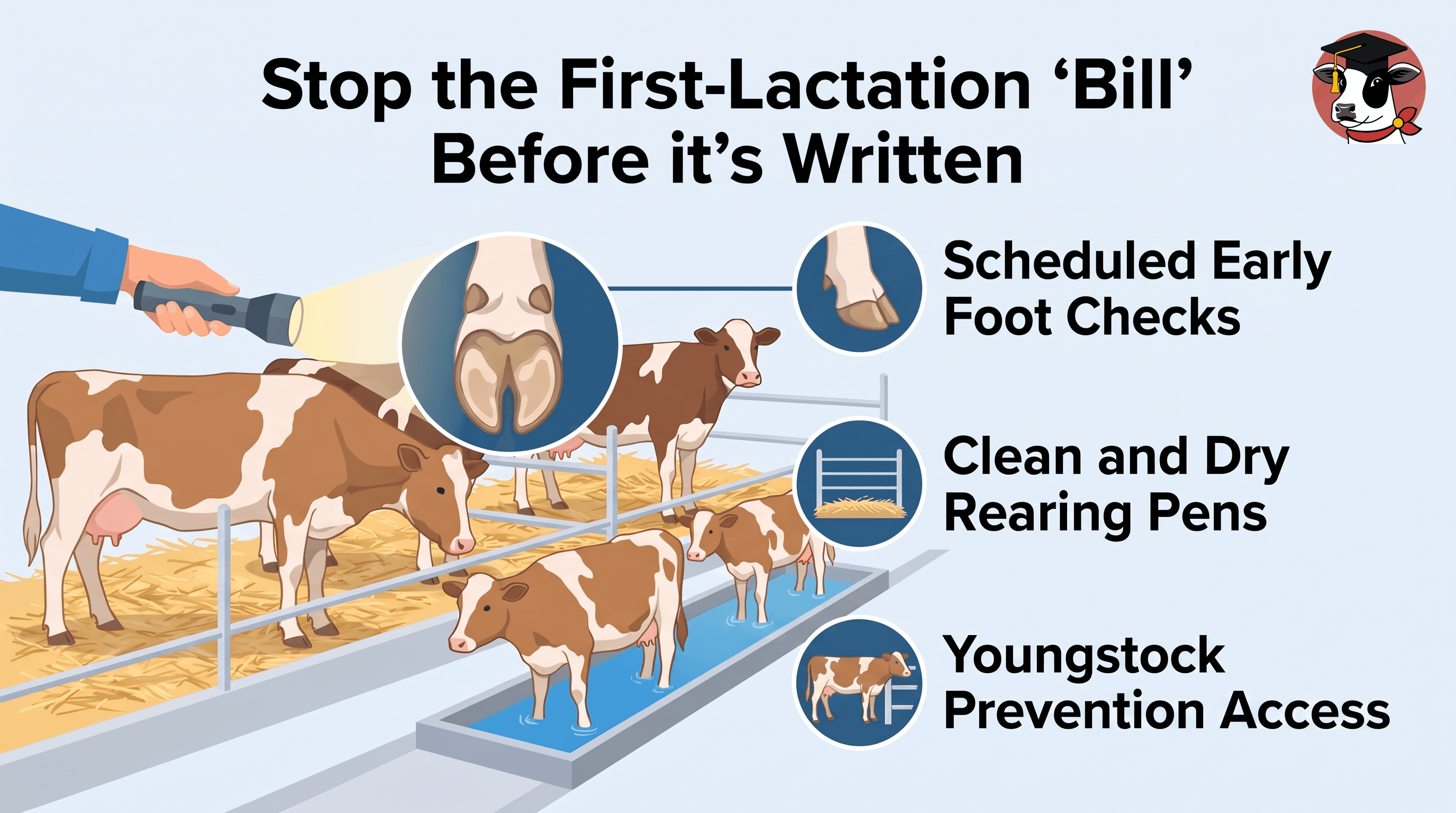 Digital Dermatitis in Heifers: Prevention Before First Lactation