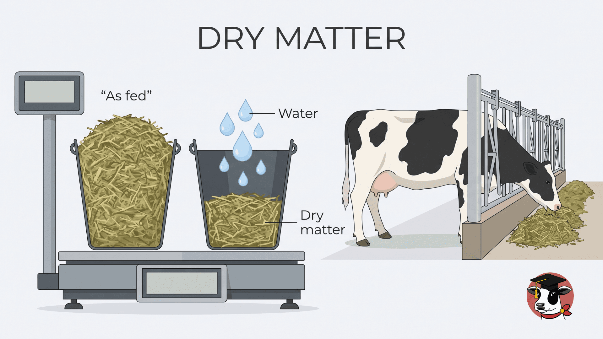 Dry Matter and As Fed Are Different Jobs