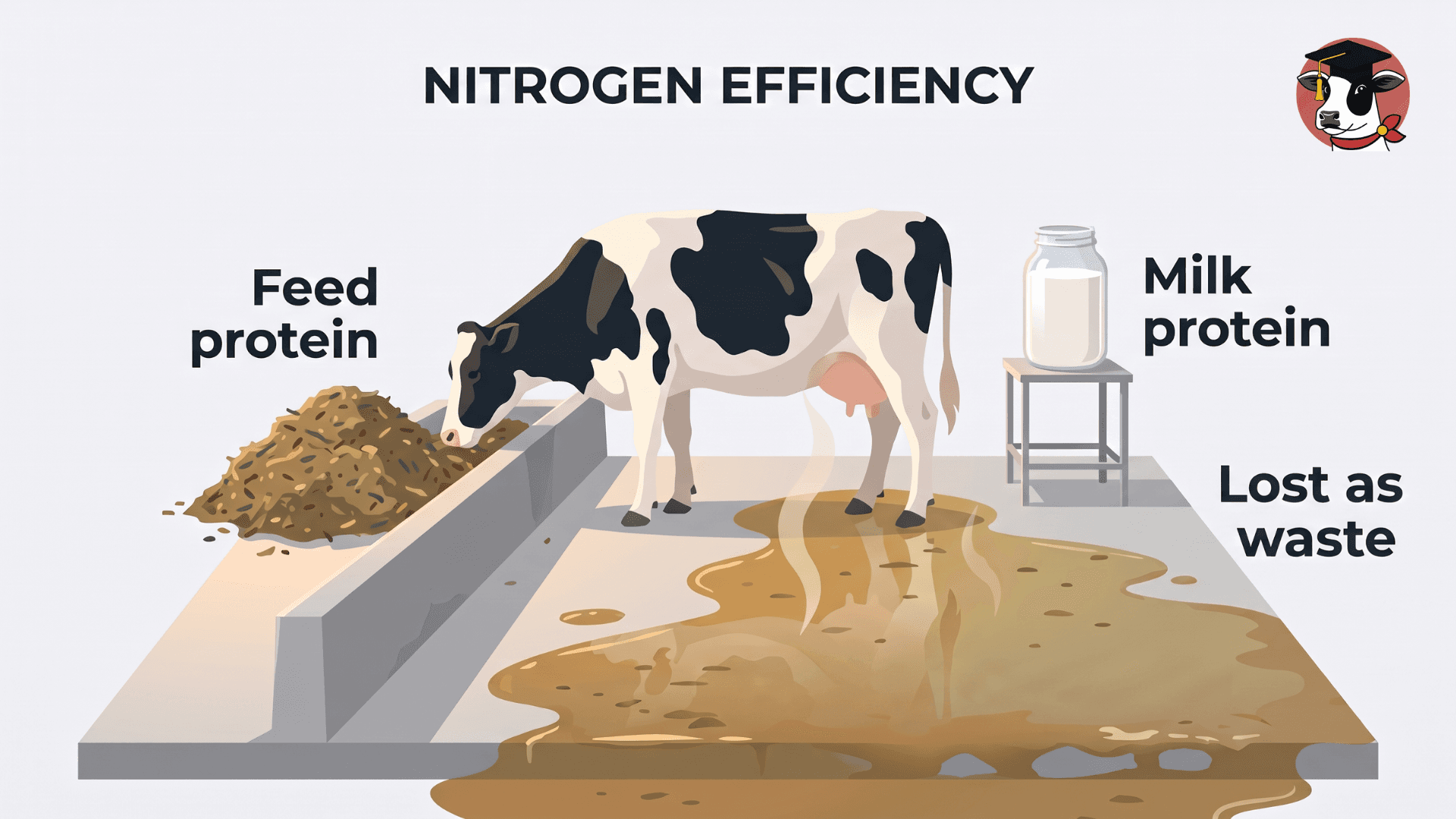 Nitrogen Efficiency Is Milk N Over Feed N