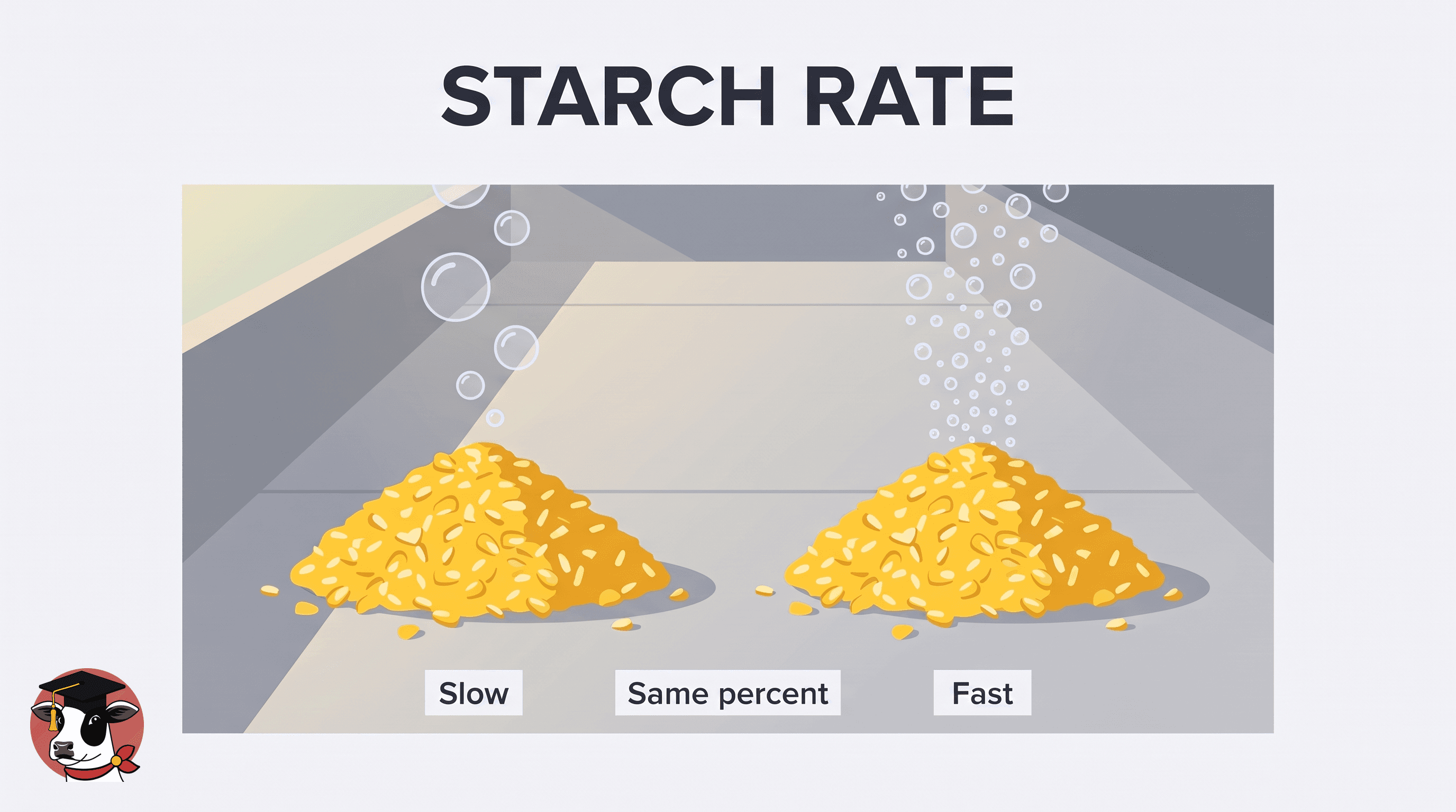 Starch Rate, Not Starch Percent