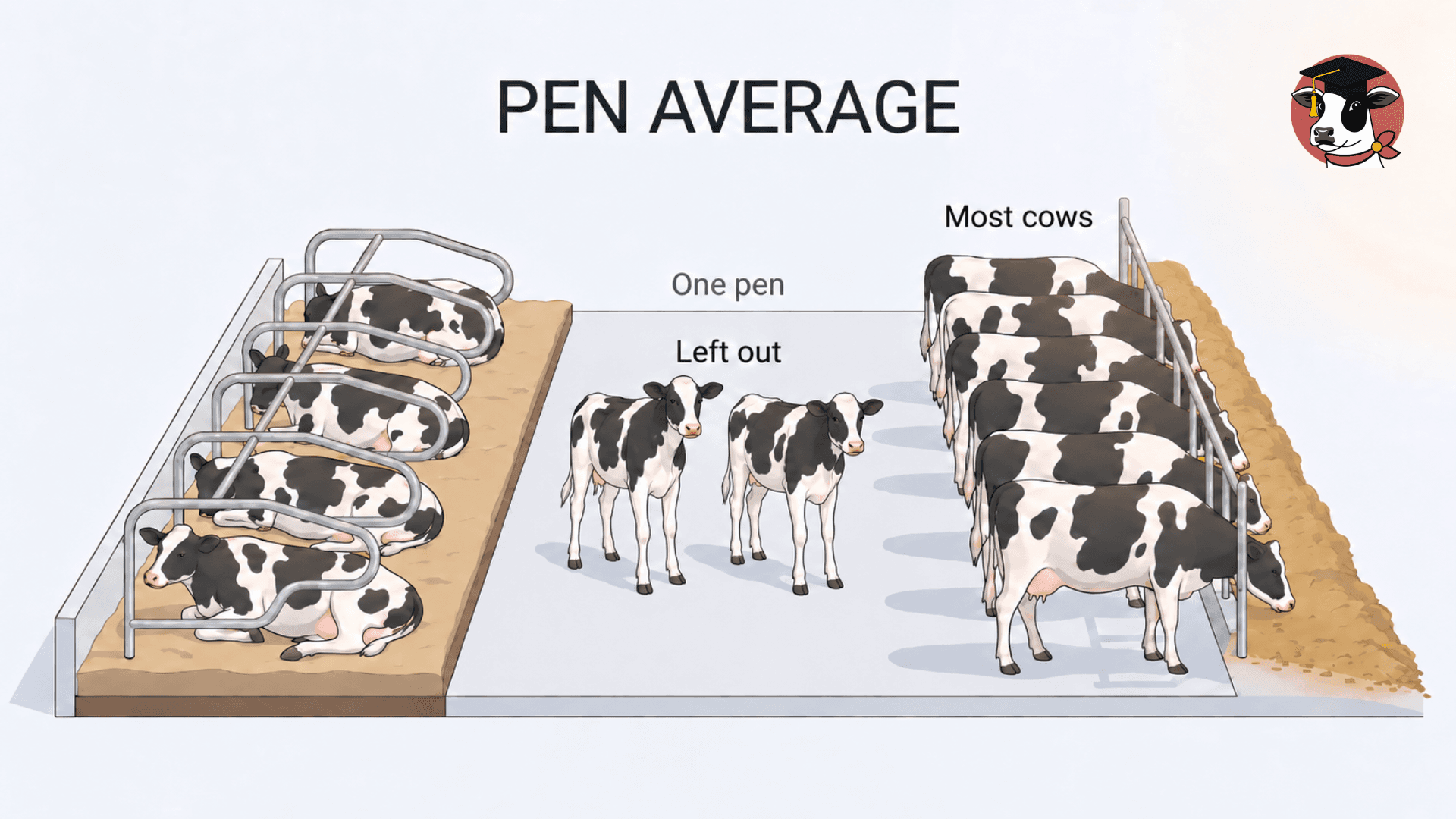 The Pen Average Hides the Cows That Lose